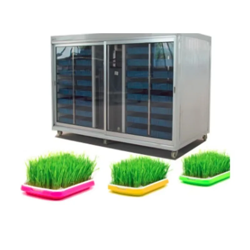Animal Grass Seedling Feed Machine Barley Bean Sprout Machine Soy Bean Sprout Growing Machine
Animal Grass Seedling Feed Machine Barley Bean Sprout Machine Soy Bean Sprout Growing Machine