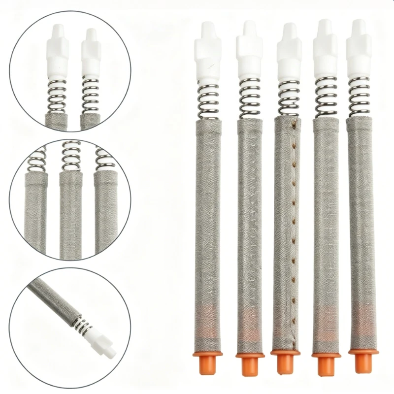 5pcs 50/100Mesh Airless Spray Gun Filter Replacement Accessories For Graco Spray Gun Repair Tool
5pcs 50/100Mesh Airless Spray Gun Filter Replacement Accessories For Graco Spray Gun Repair Tool