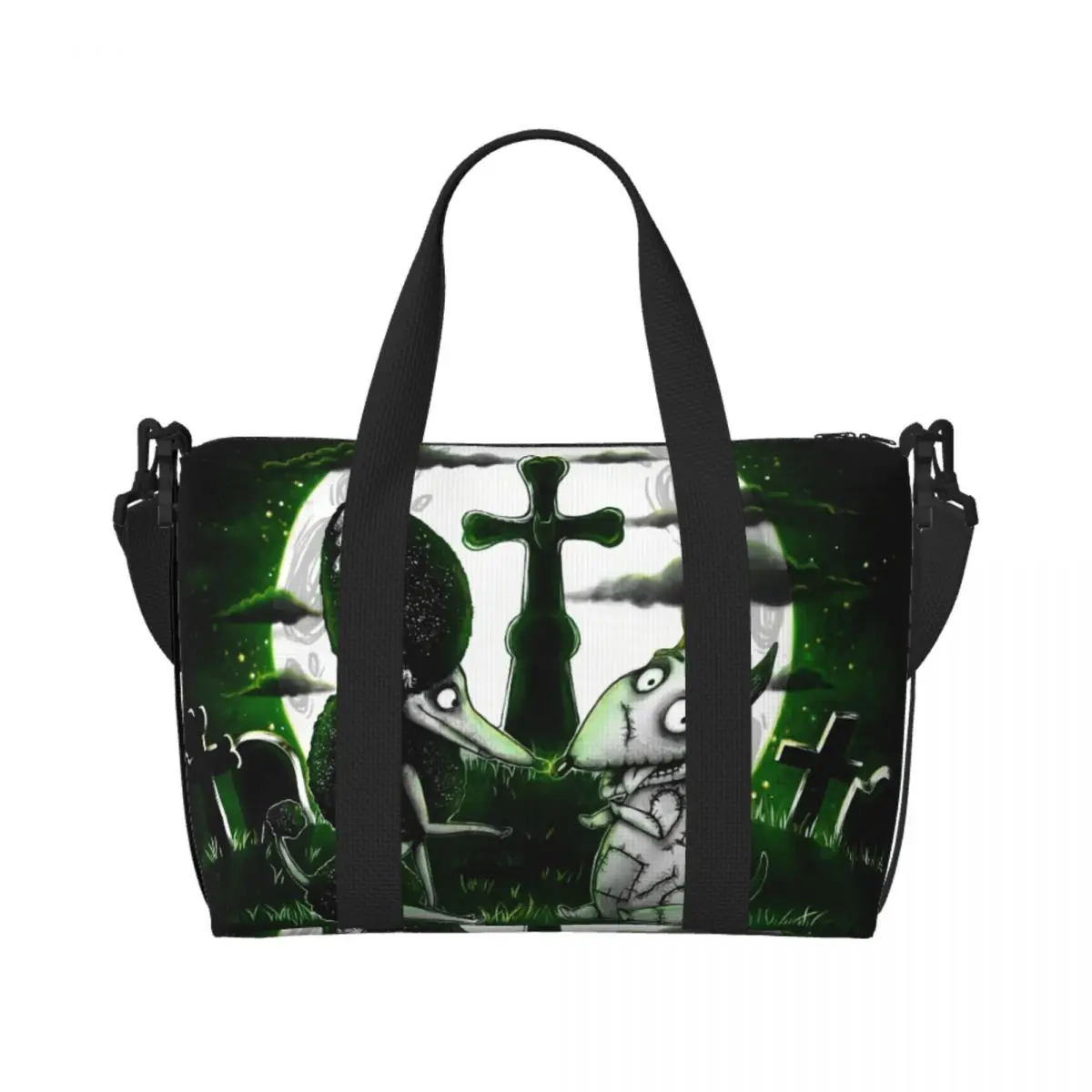 Custom Frankenweenie Sparky Grocery Shopping Tote Bag Women Large Capacity Beach Gym Travel Bags
Custom Frankenweenie Sparky Grocery Shopping Tote Bag Women Large Capacity Beach Gym Travel Bags