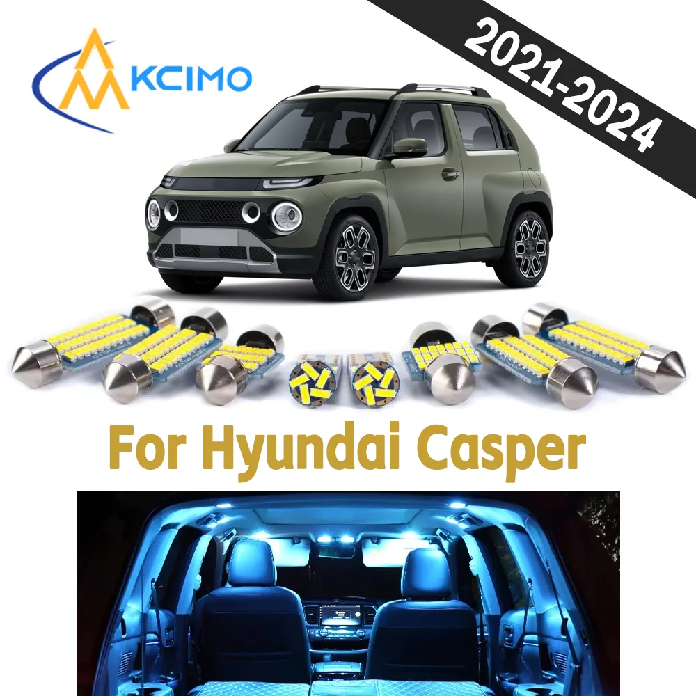 Durable Auto Interior LED Light Kit For Hyundai Casper 2021-2024 CANBUS Bright Wear Resistant Vehicle Indoor Lighting Bulbs
Durable Auto Interior LED Light Kit For Hyundai Casper 2021-2024 CANBUS Bright Wear Resistant Vehicle Indoor Lighting Bulbs