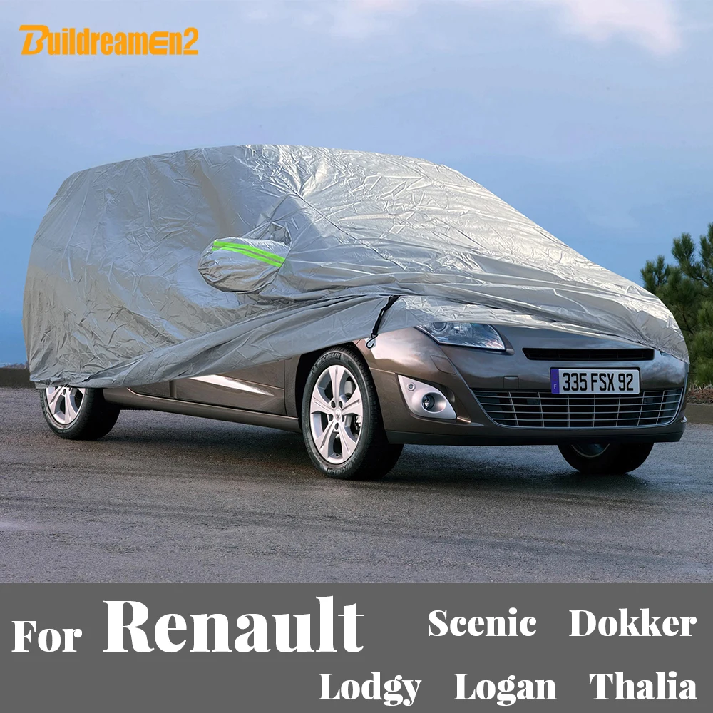 Car Cover Outdoor Sun Shade Snow Rain Dust Protection Cover Windproof For Renault Scenic Dokker Lodgy logan Thalia
Car Cover Outdoor Sun Shade Snow Rain Dust Protection Cover Windproof For Renault Scenic Dokker Lodgy logan Thalia