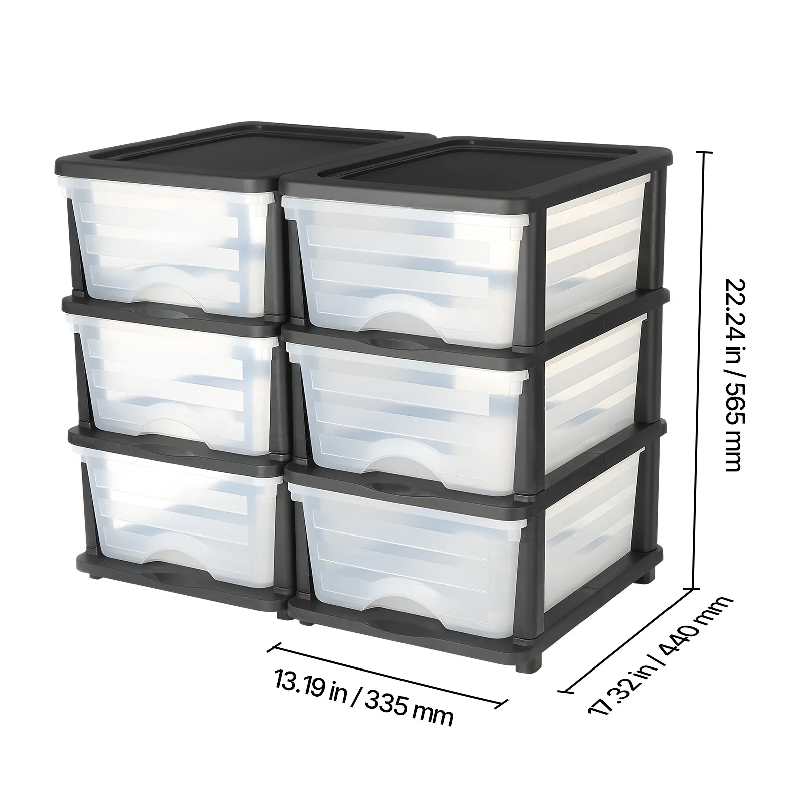 100L 6-Drawer Storage Organizer, Clear Plastic Storage Bins for Office, Craft Rooms, Bedroom, and Home Organization, Sturdy and Durable, Stackable and Modular, Space-Saving Design, Easy Access Drawers for Toys, Supplies, Documents, and Household Items
100L 6-Drawer Storage Organizer, Clear Plastic Storage Bins for Office, Craft Rooms, Bedroom, and Home Organization, Sturdy and Durable, Stackable and Modular, Space-Saving Design, Easy Access Drawers for Toys, Supplies, Documents, and Household Items