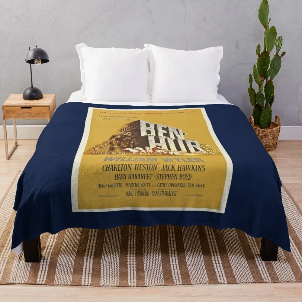 Ben Hur Movie Throw Blanket Long Lasting Soft Plush Blanket for Daily Use
Ben Hur Movie Throw Blanket Long Lasting Soft Plush Blanket for Daily Use
