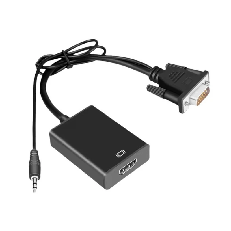 HDTV to VGA Cable HDTV Computer to VGA Monitors Cable Female to Male for Computer Desktop Laptop PC Monitors Projectors
HDTV to VGA Cable HDTV Computer to VGA Monitors Cable Female to Male for Computer Desktop Laptop PC Monitors Projectors