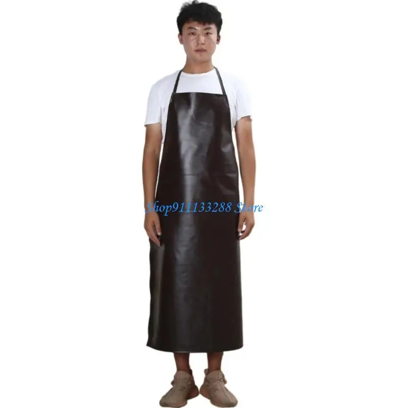 G88D Industrial Strength Waterproof PU Leather Apron Oil Proof Workwears For Cooking Workshop Use Adjustable Waistband Design
G88D Industrial Strength Waterproof PU Leather Apron Oil Proof Workwears For Cooking Workshop Use Adjustable Waistband Design