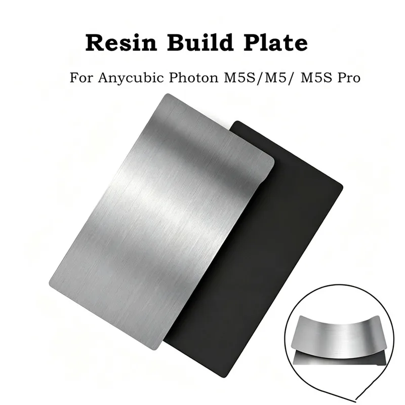 230x135mm Resin Build Plate for Anycubic Photon M5S/M5/M5S Pro LCD 3D Printer Flexible Spring Steel Plate Easy Model Removal
230x135mm Resin Build Plate for Anycubic Photon M5S/M5/M5S Pro LCD 3D Printer Flexible Spring Steel Plate Easy Model Removal