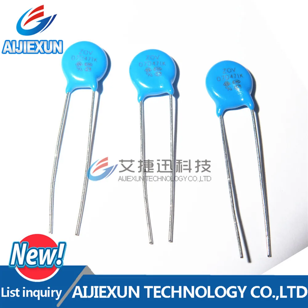 1000Pcs voltage dependent resistor ZOV 7D471K New and original
1000Pcs voltage dependent resistor ZOV 7D471K New and original