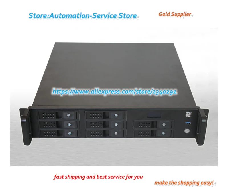 R2U480-8 Installed ATX Hot Plug LCD Real-Time Monitoring USB3.0 2U Server Chassis
R2U480-8 Installed ATX Hot Plug LCD Real-Time Monitoring USB3.0 2U Server Chassis