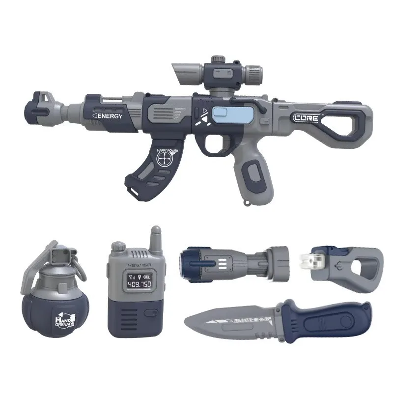 New Toy Gun Model - Electric, Sound, Light and Magnetic Assembly - Flexible and Multi-functional Combination Toy Gift
New Toy Gun Model - Electric, Sound, Light and Magnetic Assembly - Flexible and Multi-functional Combination Toy Gift