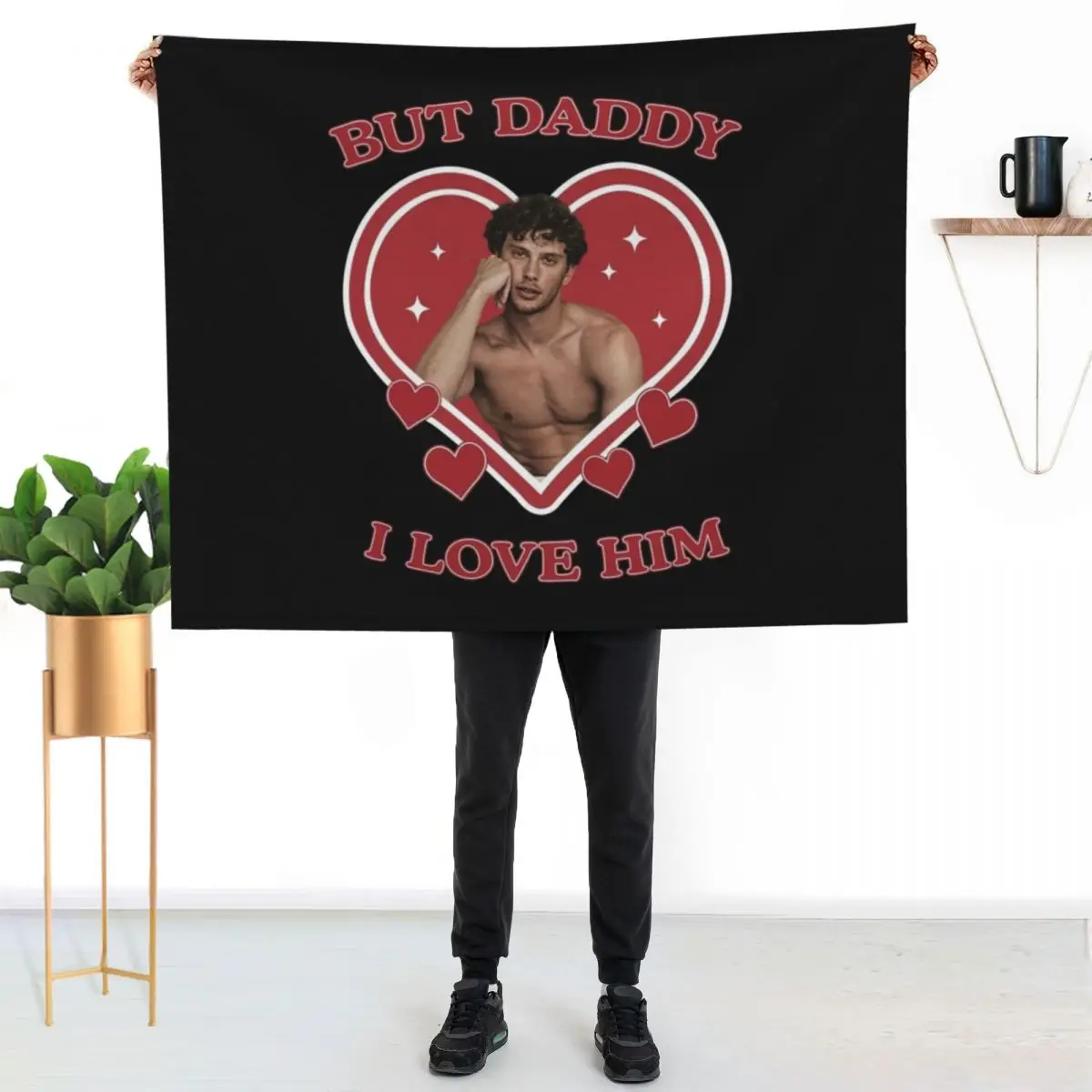 Daddy I Love Him Retro Throw Blanket Cozy Throw Blanket for Bed Sofa Chair
Daddy I Love Him Retro Throw Blanket Cozy Throw Blanket for Bed Sofa Chair