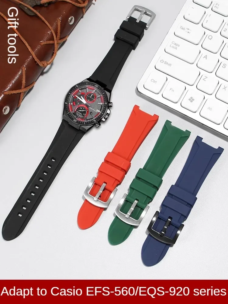 Applicable To C-a-s-i-o Honda Joint Racing EFS-560HR EQS-920PB Modified Notched Silicone Strap
Applicable To C-a-s-i-o Honda Joint Racing EFS-560HR EQS-920PB Modified Notched Silicone Strap