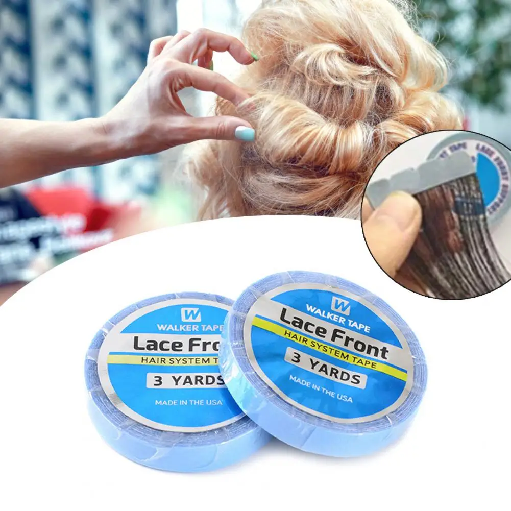 2.74m Hair Repair Adhesive Fitting Breathable Adjustable Trace-less Ladies Makeup Tool Blue Lace Front Support Tape For Female
2.74m Hair Repair Adhesive Fitting Breathable Adjustable Trace-less Ladies Makeup Tool Blue Lace Front Support Tape For Female