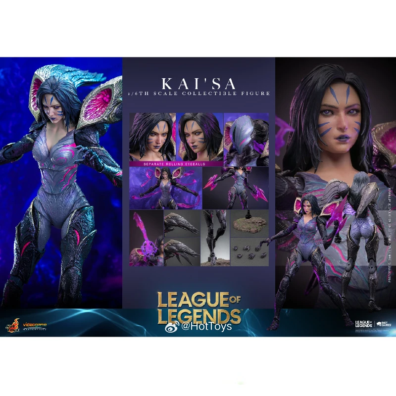 In Stock Hottoys VGM57 League of Legends Kai'Sa 1/6 Animation Action Figure Toy Gift Model Collection Hobby
In Stock Hottoys VGM57 League of Legends Kai'Sa 1/6 Animation Action Figure Toy Gift Model Collection Hobby