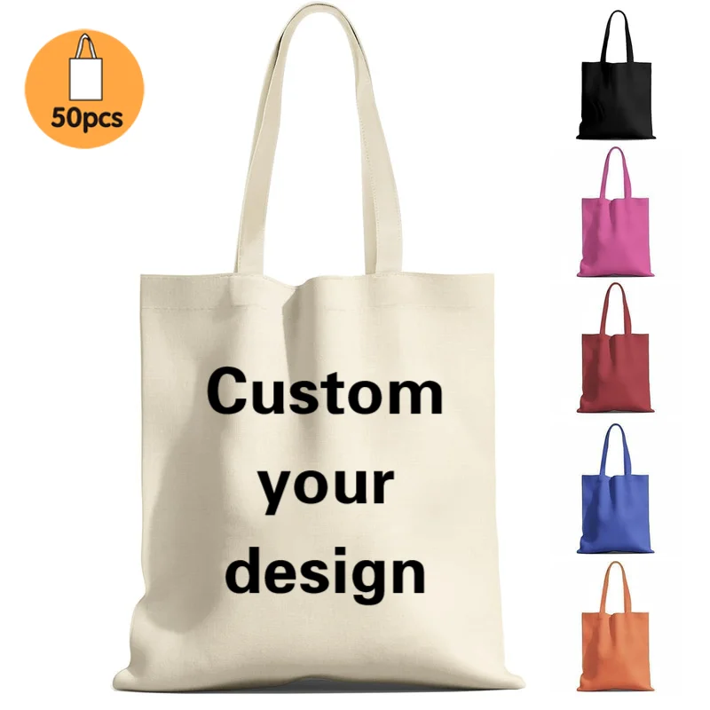 50pcs Bulk Wholesale Customizable Size Solid Color Canvas Tote Sublimation Logo Printed Fashionable Shoulder Bag Handbag
50pcs Bulk Wholesale Customizable Size Solid Color Canvas Tote Sublimation Logo Printed Fashionable Shoulder Bag Handbag