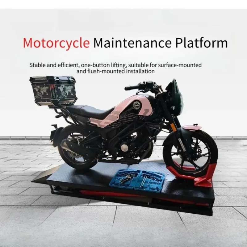 Electric Hydraulic Lifting Home Repair Motorcycle Scissor Lift Electric Vehicle Repair Platform
Electric Hydraulic Lifting Home Repair Motorcycle Scissor Lift Electric Vehicle Repair Platform