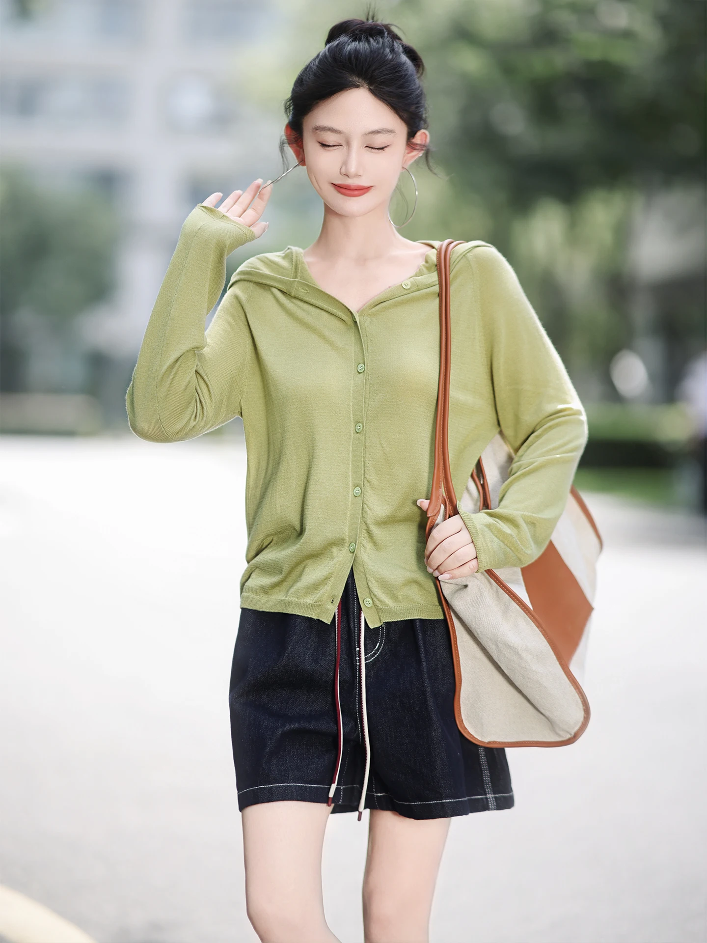 Cool Sensation een Ice Lemon Tea Pattern Open Cardigan Comfortable Slimming Tee Acetate Fiber Long Sve Women's Knitted...
Cool Sensation een Ice Lemon Tea Pattern Open Cardigan Comfortable Slimming Tee Acetate Fiber Long Sve Women's Knitted...