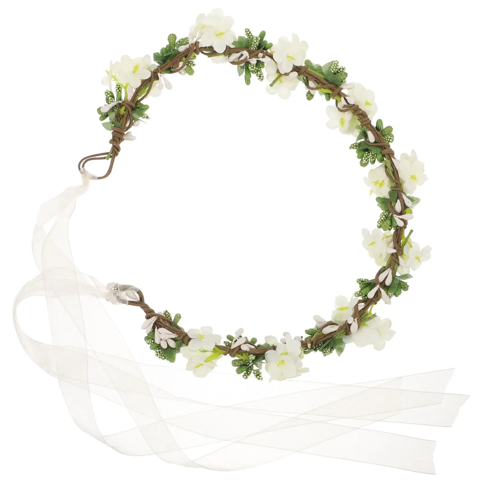 Floral Headband Hair Accessories Wedding Flower Girl Crown Bridal Wreath Headwear Beach Party Headdress Adjustable
Floral Headband Hair Accessories Wedding Flower Girl Crown Bridal Wreath Headwear Beach Party Headdress Adjustable