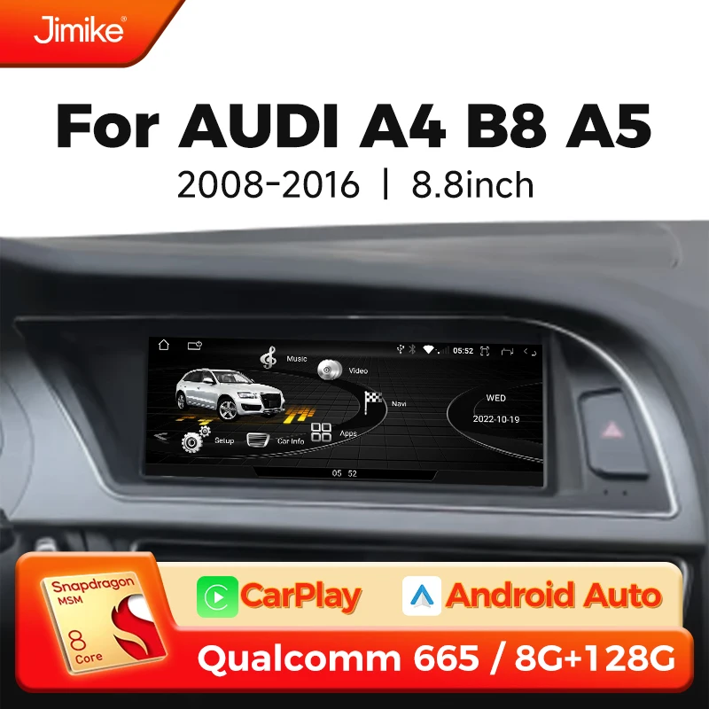 8,8 дюйма для Audi A4 B8 A5 автомобильный радиоприемник стерео мультимедийный видеоплеер беспроводной Carplay Android Auto интеллектуальная система сенсорный экран
8,8 дюйма для Audi A4 B8 A5 автомобильный радиоприемник стерео мультимедийный видеоплеер беспроводной Carplay Android Auto интеллектуальная система сенсорный экран