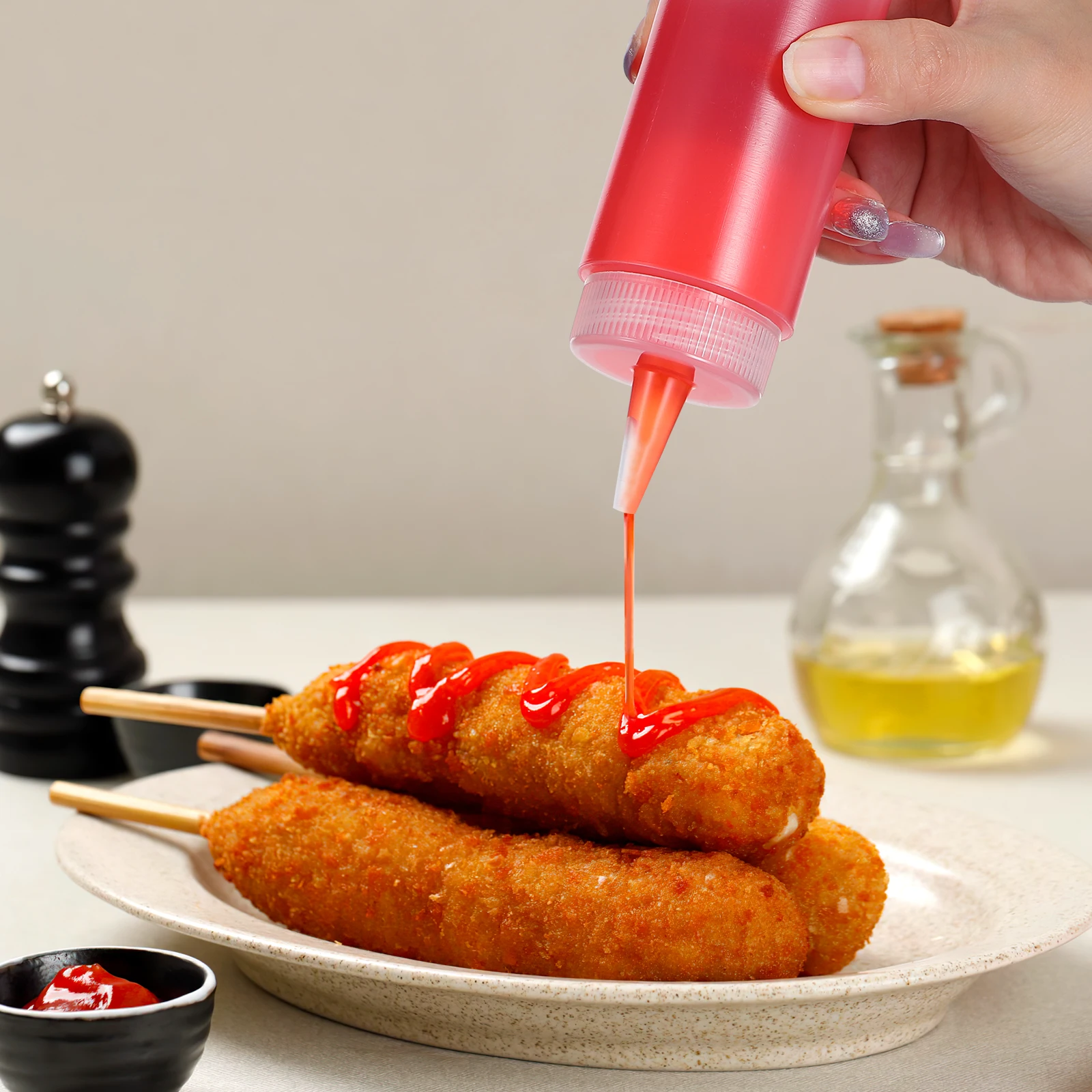 6 Pcs Plastic Capacity Bottle Graduated Scales Reusable Dispenser Refillable Squeeze Design Tip Volumetric Flask Lightweight
6 Pcs Plastic Capacity Bottle Graduated Scales Reusable Dispenser Refillable Squeeze Design Tip Volumetric Flask Lightweight