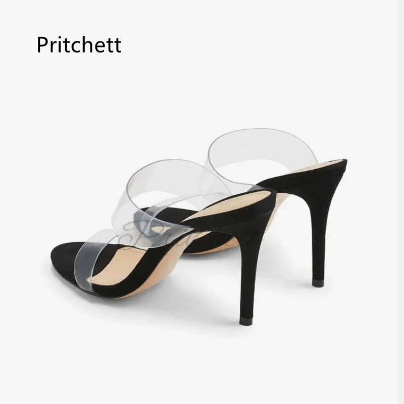Transparent Pvc Strap Slippers Women Elegant Open Toe High Heels Clear Summer Shoes Ladies Pull On Wedding Party Slippers
Transparent Pvc Strap Slippers Women Elegant Open Toe High Heels Clear Summer Shoes Ladies Pull On Wedding Party Slippers