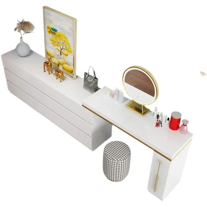 Luxury solid wood storage cabinet cabinet one combination corner dressing table for bedroom
Luxury solid wood storage cabinet cabinet one combination corner dressing table for bedroom