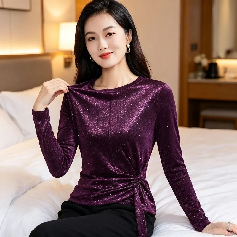 Latin Ballroom Dance Top Women Elegant Long Sleeve Slim Fitted Stretch Blouse Autumn Winter Warm Practice Performance Daily Wear
Latin Ballroom Dance Top Women Elegant Long Sleeve Slim Fitted Stretch Blouse Autumn Winter Warm Practice Performance Daily Wear