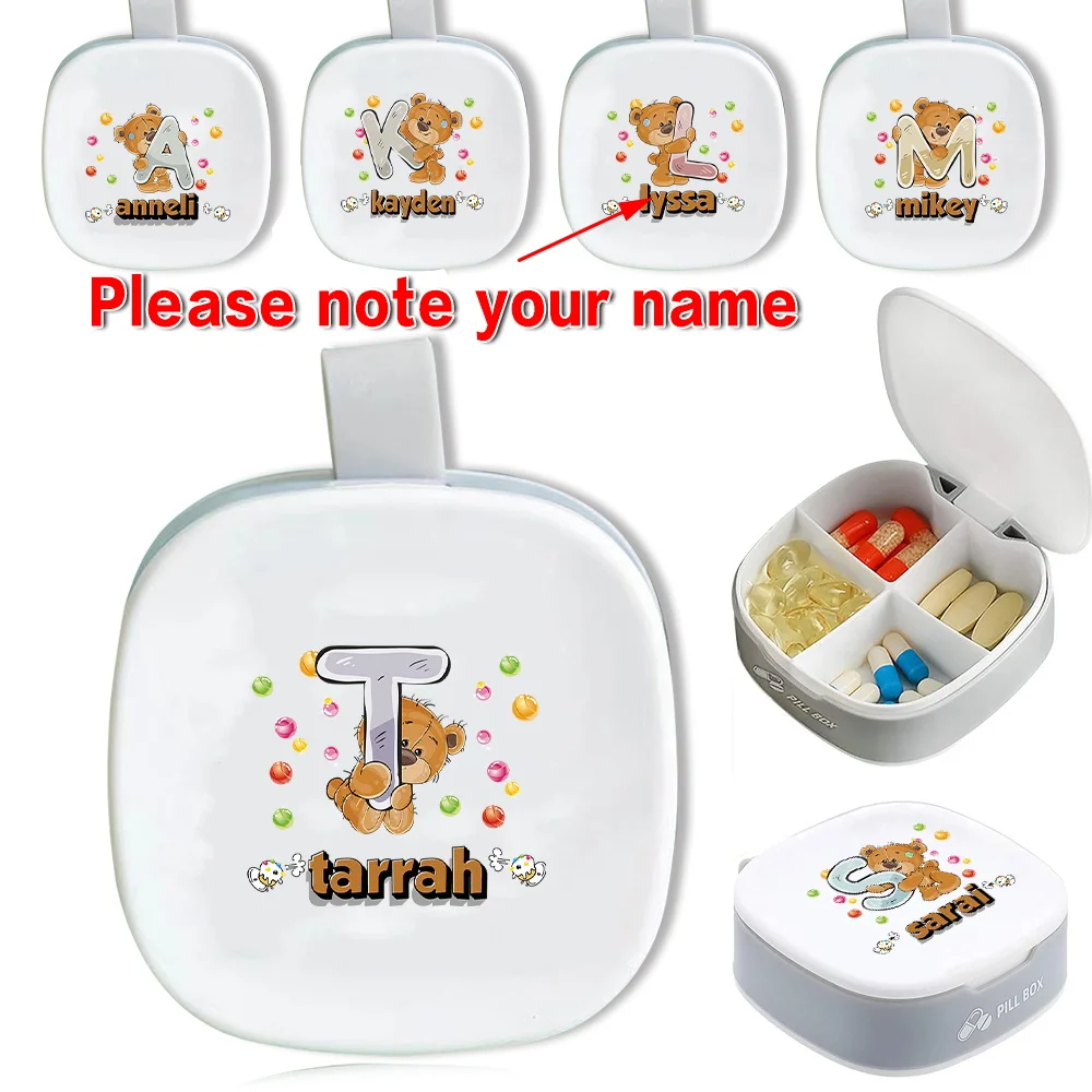 Customized Name Pill Box Organizer Compact Storage Medicine Holder Leakproof Durable Travel Case Personalized Pattern Design DIY
Customized Name Pill Box Organizer Compact Storage Medicine Holder Leakproof Durable Travel Case Personalized Pattern Design DIY