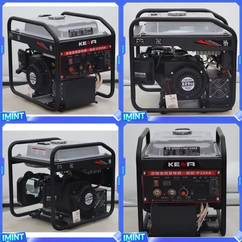Portable 200A 4.2kw AC220v 50hz Welding Generator Small Inverter Petrol Welder Current Adjustable
Portable 200A 4.2kw AC220v 50hz Welding Generator Small Inverter Petrol Welder Current Adjustable