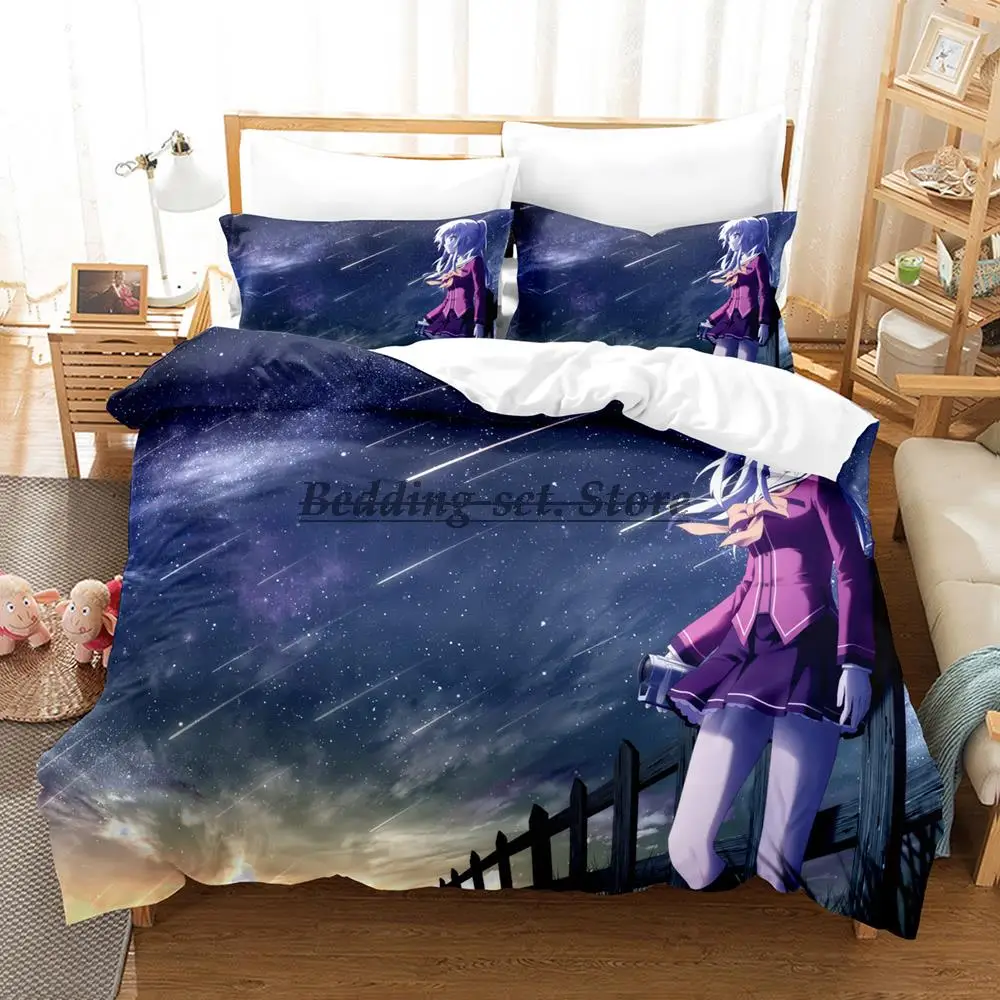 2023 Anime Charlotte Bedding Set Single Twin Full Queen King Size Bed Set Aldult Kid Bedroom Duvetcover Set Kawaii Bed Sheet Set
2023 Anime Charlotte Bedding Set Single Twin Full Queen King Size Bed Set Aldult Kid Bedroom Duvetcover Set Kawaii Bed Sheet Set