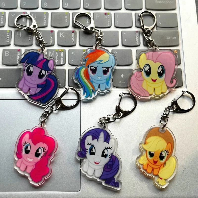 My Magical Little Ponys Chain Anime Unicorn Acrylic Keychains Kids Backpack Bags Car Key Ring Decoration Classic Toys Gift 6pcs
My Magical Little Ponys Chain Anime Unicorn Acrylic Keychains Kids Backpack Bags Car Key Ring Decoration Classic Toys Gift 6pcs
