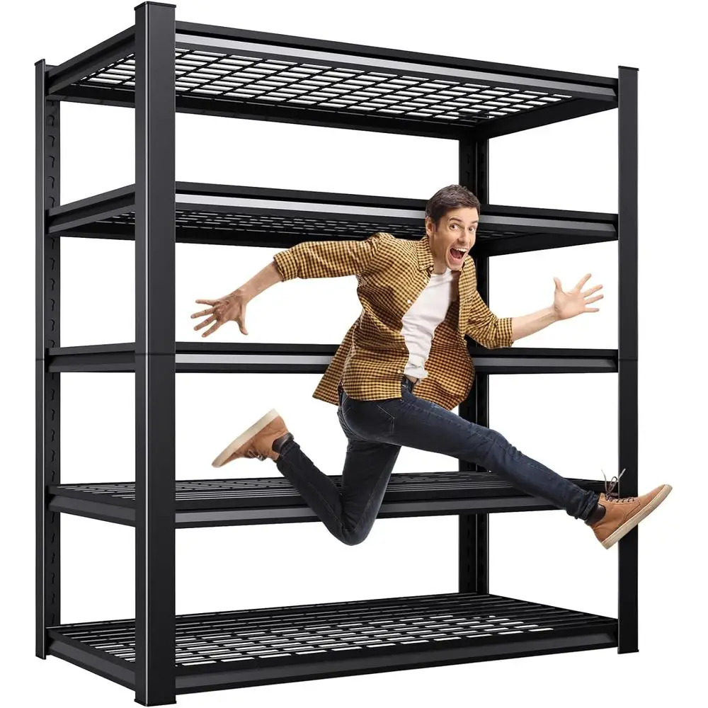 Heavy-Duty Adjustable 5T Garage Shelves, 72x36x16 for Industrial Use
Heavy-Duty Adjustable 5T Garage Shelves, 72x36x16 for Industrial Use