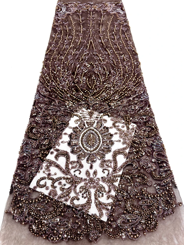 Elegant French Mesh Beads Embroidery 2026 High Quality Sequins Lace Fabric African Nigerian Tulle Lace Fabric For Wedding Dress
Elegant French Mesh Beads Embroidery 2026 High Quality Sequins Lace Fabric African Nigerian Tulle Lace Fabric For Wedding Dress