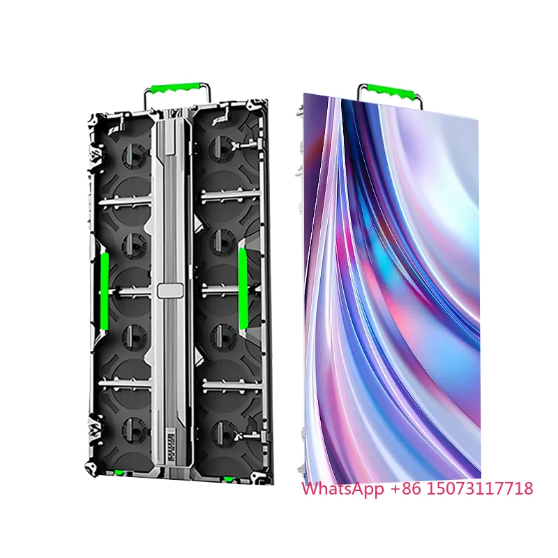 Indoor Full Color High Resolution P3.91 500x1000mm Video-wall Rental Panel for Stage Event LED Display
Indoor Full Color High Resolution P3.91 500x1000mm Video-wall Rental Panel for Stage Event LED Display