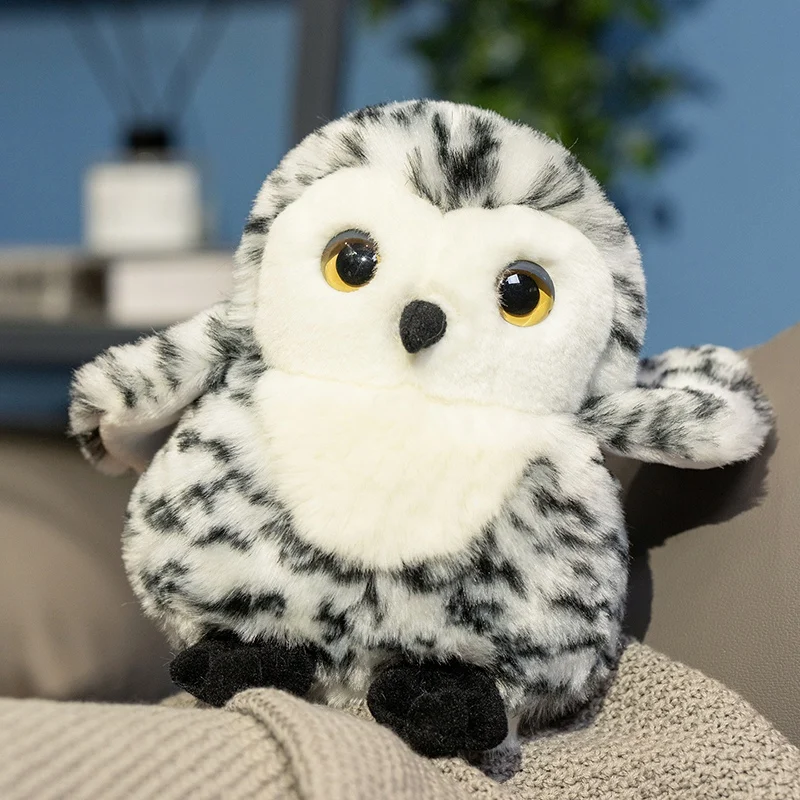 Плюшевая игрушка Снежная сова 18 см, милая мягкая кукла, мультяшная фигурка совы, обнимашка, подарок на день рождения, декор для дома
Плюшевая игрушка Снежная сова 18 см, милая мягкая кукла, мультяшная фигурка совы, обнимашка, подарок на день рождения, декор для дома