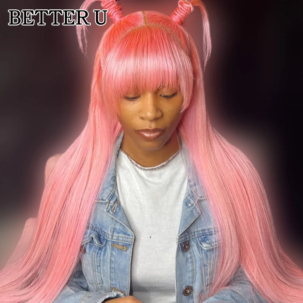 Human hair straight 13X6 lace front pre-stretched wig transparent lace front wig Light Pink 13x4 high gloss wig 250 density
Human hair straight 13X6 lace front pre-stretched wig transparent lace front wig Light Pink 13x4 high gloss wig 250 density