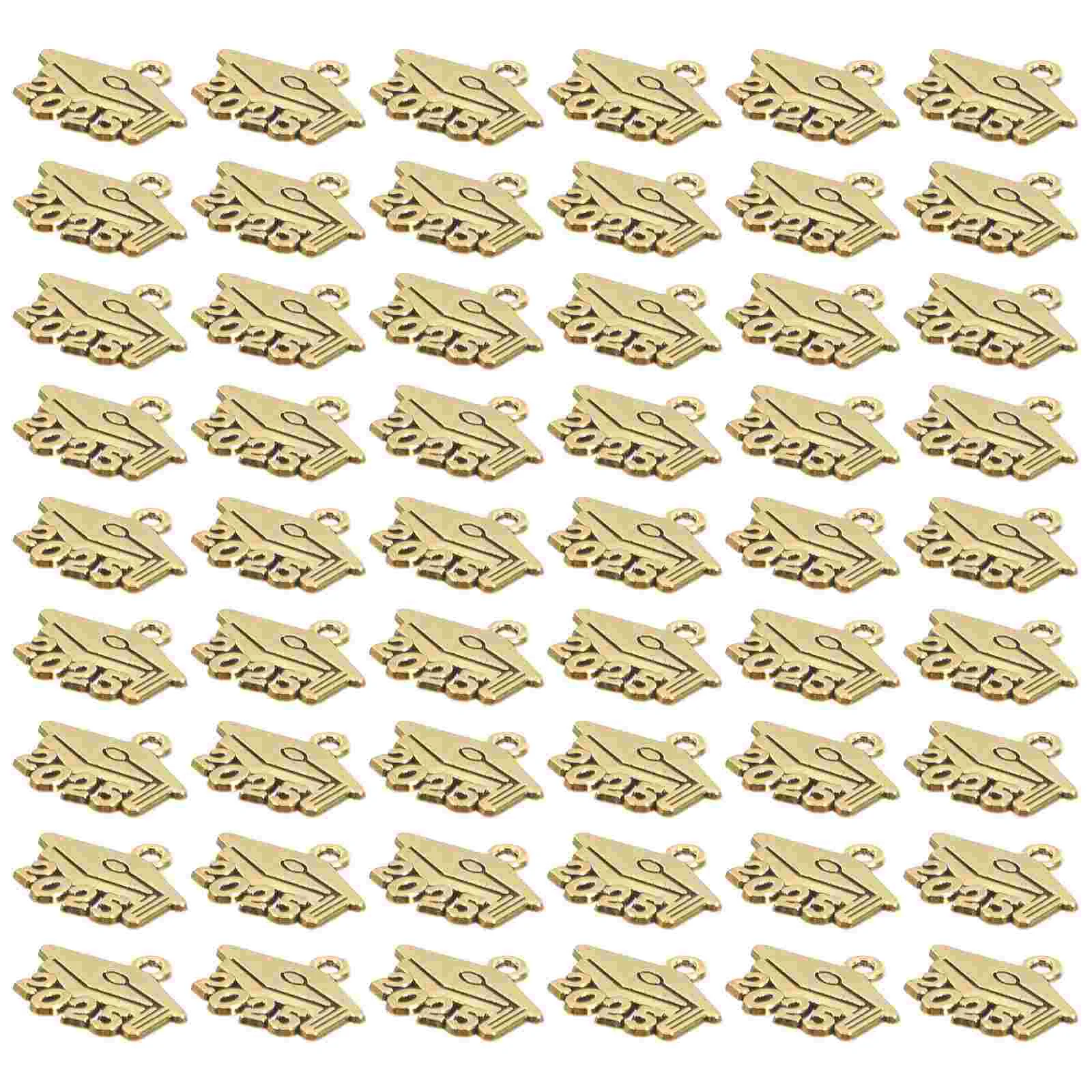 100 Pcs Graduation Cap Pendant Tassel Charm Accessories DIY Jewelry Alloy Decorations for New Year
100 Pcs Graduation Cap Pendant Tassel Charm Accessories DIY Jewelry Alloy Decorations for New Year