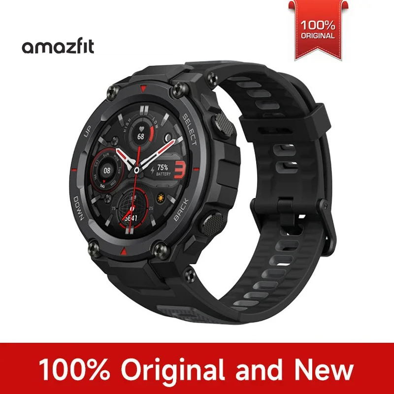 Original Amazfit T Rex Pro Smart Watch GPS Outdoor 10ATM 20 Days Battery Brand New Watch
Original Amazfit T Rex Pro Smart Watch GPS Outdoor 10ATM 20 Days Battery Brand New Watch