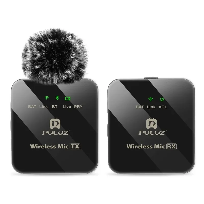 2 TX / 1 TX + 1 RX Wireless Lavalier Microphone, 3.5mm Interface Receiver and Microphone
2 TX / 1 TX + 1 RX Wireless Lavalier Microphone, 3.5mm Interface Receiver and Microphone