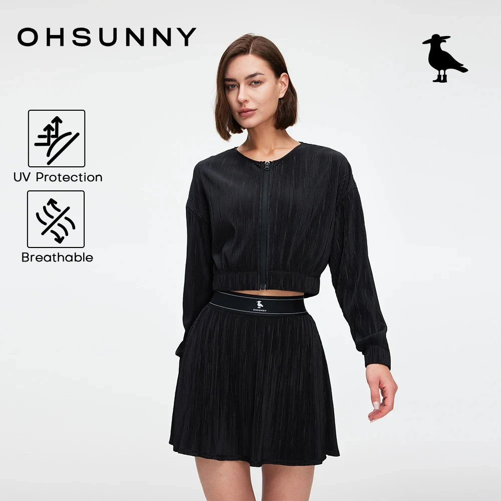 OhSunny спортивные повседневные куртки, пальто с высокой талией и застежкой-молнией от ультрафиолета, пляжные дышащие легкие топы UF50 + устойчивые к хлору
OhSunny спортивные повседневные куртки, пальто с высокой талией и застежкой-молнией от ультрафиолета, пляжные дышащие легкие топы UF50 + устойчивые к хлору