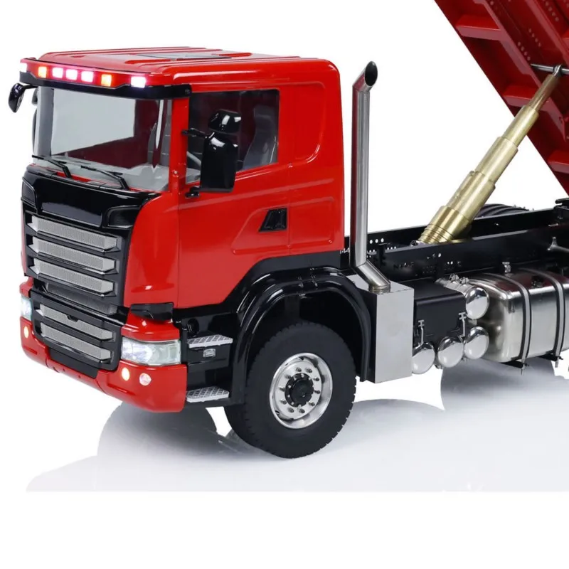 4x4 RC Hydraulic Dumper Car Remote Control Dump Truck 1/14 3-Speed Transmission Light Sound Metal Tipper Finished Car Model Toys
4x4 RC Hydraulic Dumper Car Remote Control Dump Truck 1/14 3-Speed Transmission Light Sound Metal Tipper Finished Car Model Toys