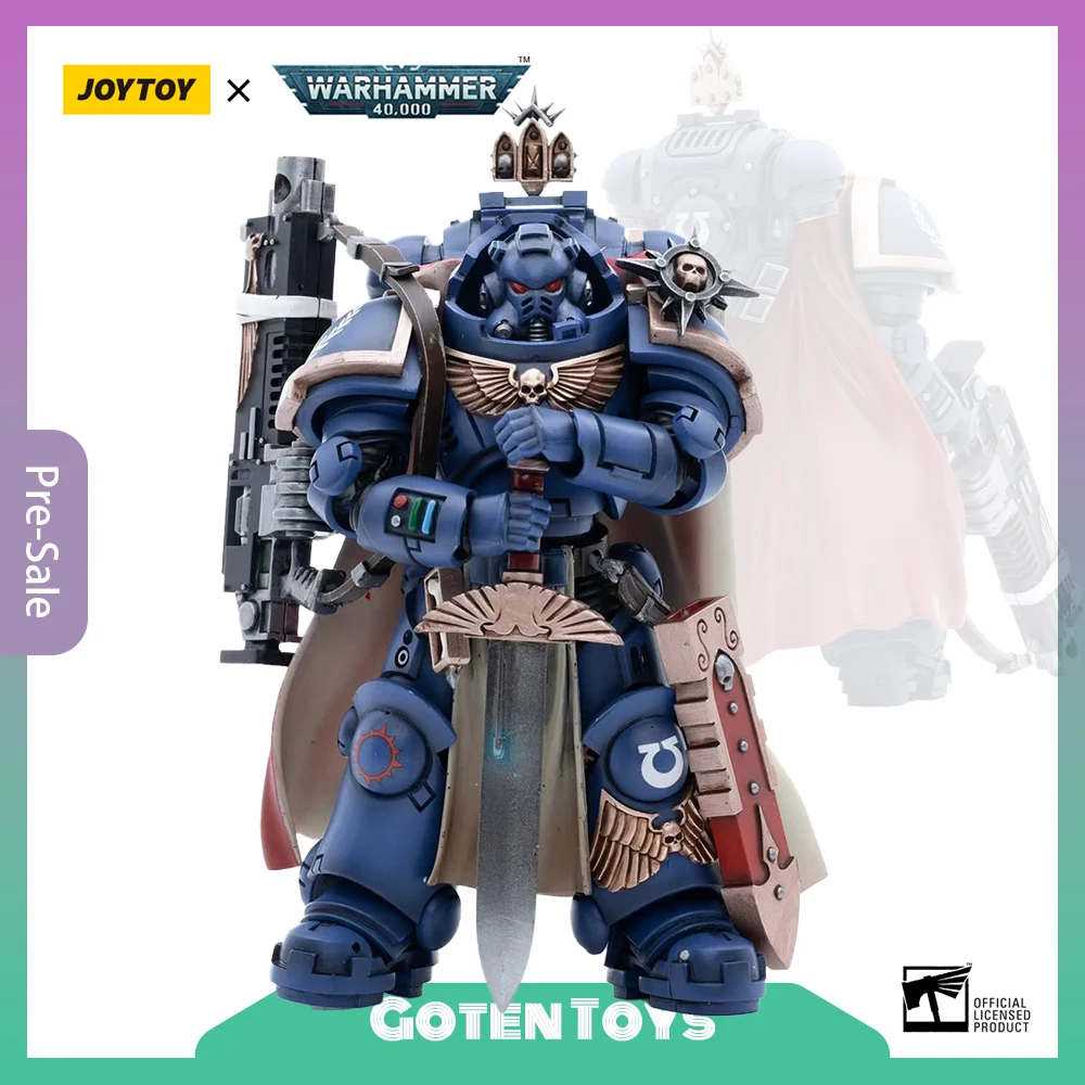 JOYTOY Warhammer 40K Ultramarines Captain Master-crafted Heavy Bolt Rifle 1/18 Movable Collectible Model Toy Gift for Fans
JOYTOY Warhammer 40K Ultramarines Captain Master-crafted Heavy Bolt Rifle 1/18 Movable Collectible Model Toy Gift for Fans