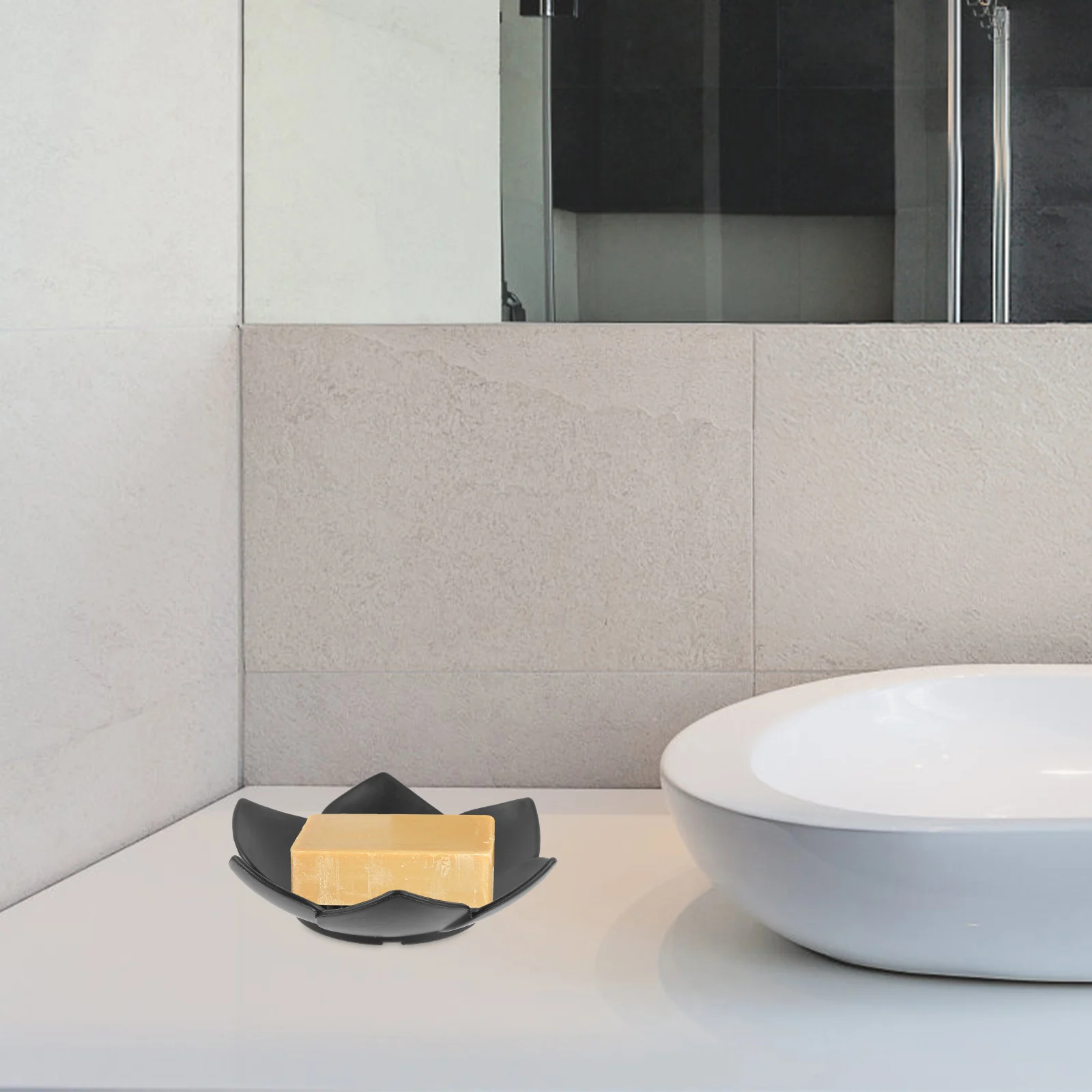 4 Pcs Silicone Soap Rack Portable Holder Self Draining Tray Automatic for Small Items Dishes Silica Gel Bathroom Sponge
4 Pcs Silicone Soap Rack Portable Holder Self Draining Tray Automatic for Small Items Dishes Silica Gel Bathroom Sponge