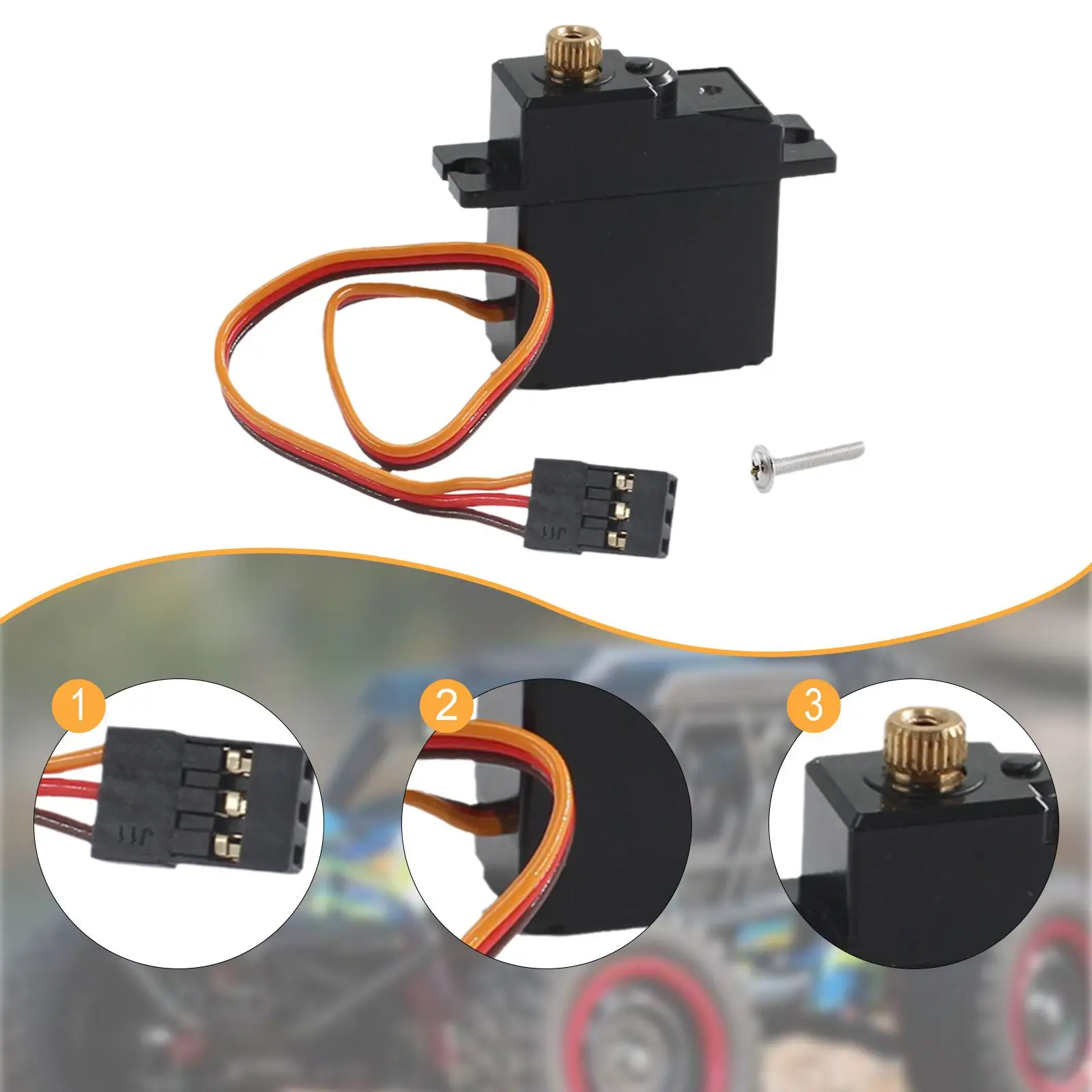 1:16 RC Servo Parts Lightweight Remote Control Car Accessory Accessories Replacement for 16103Pro 16102Pro RC Model Cars
1:16 RC Servo Parts Lightweight Remote Control Car Accessory Accessories Replacement for 16103Pro 16102Pro RC Model Cars