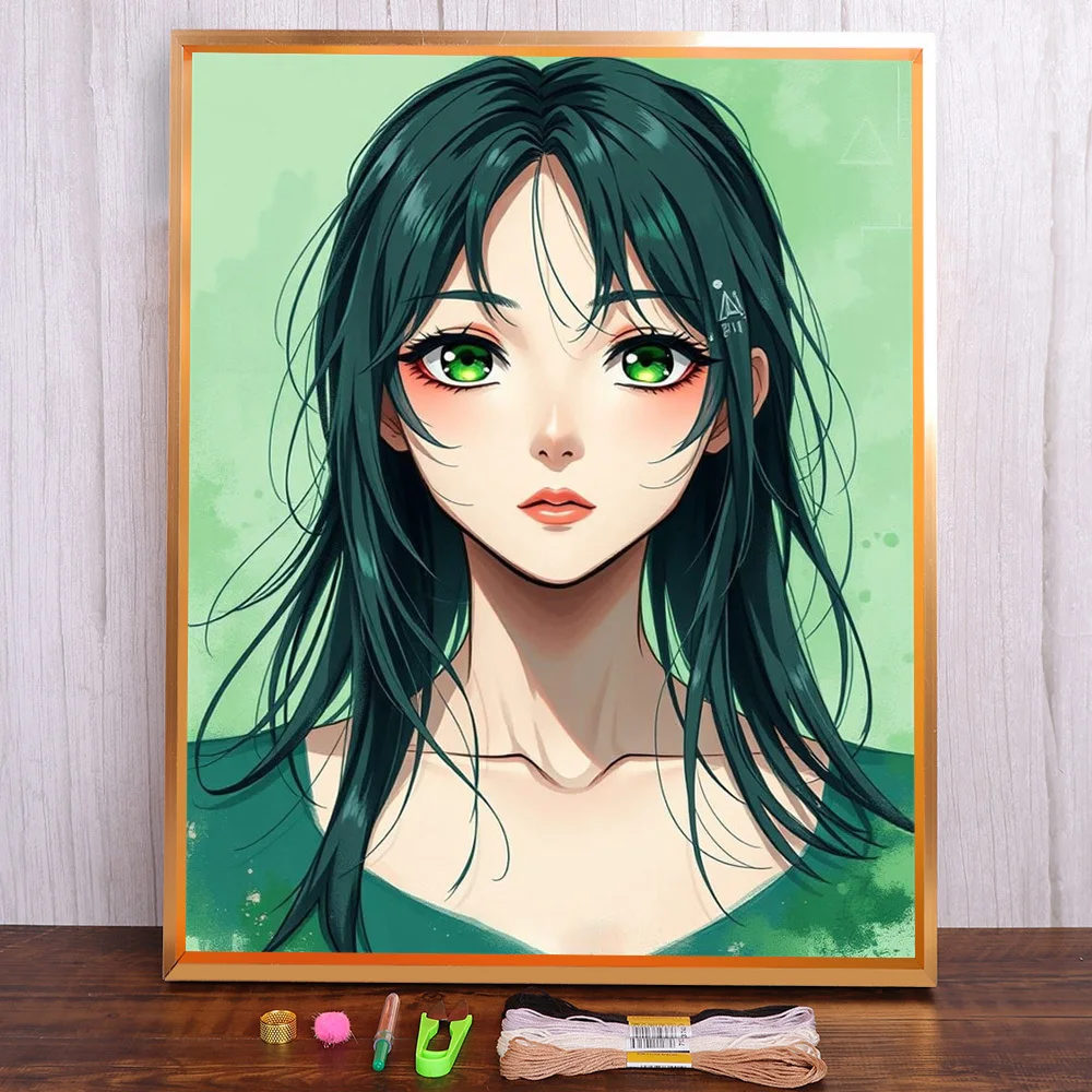 Portrait Cartoon Girl Printed Fabric Cross-Stitch Embroidery Patterns Painting Hobby Craft Handiwork Different Magic Stamped
Portrait Cartoon Girl Printed Fabric Cross-Stitch Embroidery Patterns Painting Hobby Craft Handiwork Different Magic Stamped