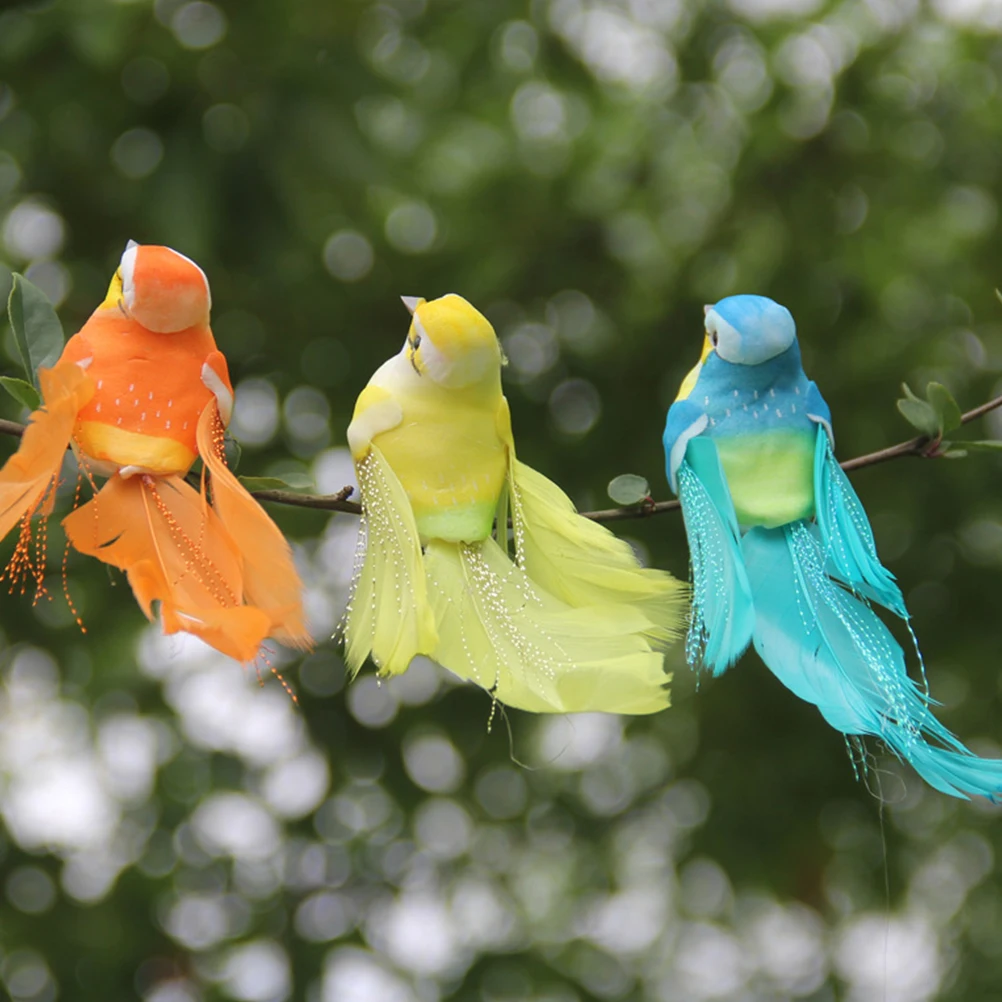 6 Pcs Bird Decoration for Garden Home Landscape Foam Adornment Fake Birds Ornament Lifelike Fake Bird Decoration Vivid
6 Pcs Bird Decoration for Garden Home Landscape Foam Adornment Fake Birds Ornament Lifelike Fake Bird Decoration Vivid