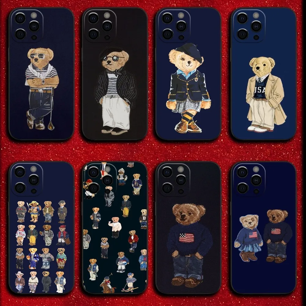 Fashion Bear P-PoloS Phone Case For iPhone 16,15,14,13,12,11,Pro,X,XS,Max,XR,Plus,Mini Soft Black Cover
Fashion Bear P-PoloS Phone Case For iPhone 16,15,14,13,12,11,Pro,X,XS,Max,XR,Plus,Mini Soft Black Cover