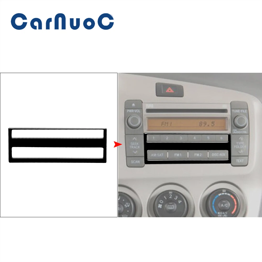For Toyota Matrix 2009-2014 Center Control Radio Panel Cover Sticker Parts Car Black Interior Trim Decorative Moulding Accessory
For Toyota Matrix 2009-2014 Center Control Radio Panel Cover Sticker Parts Car Black Interior Trim Decorative Moulding Accessory