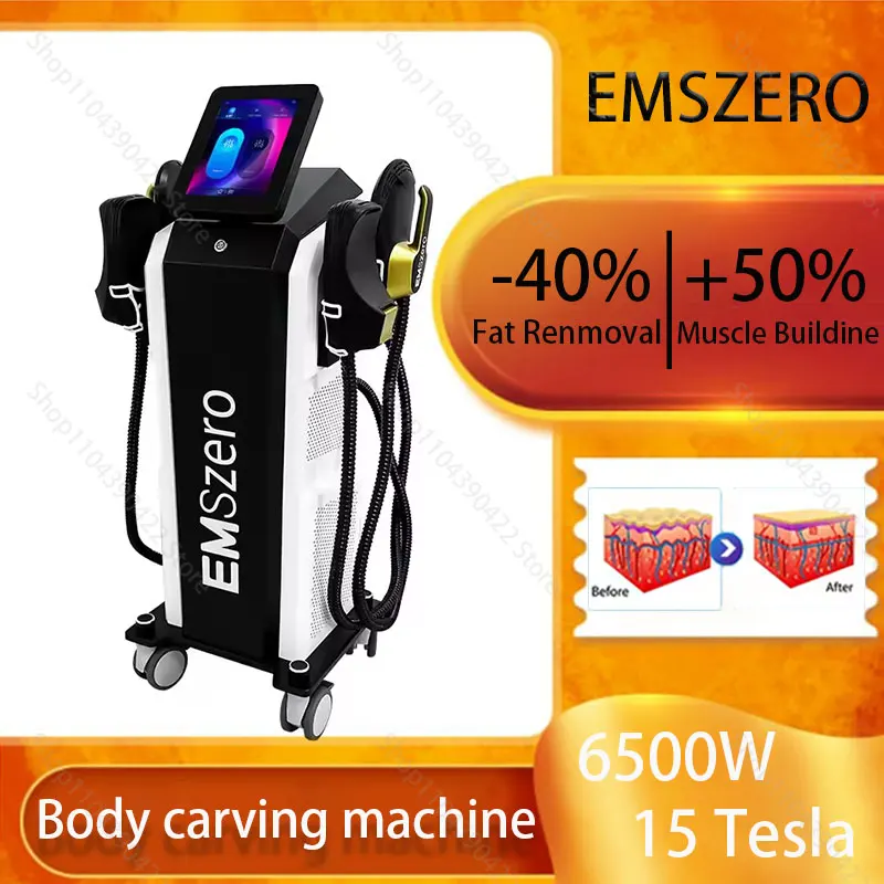 EMSZERO машина для коррекции фигуры, обновленная 15 Тесла, 200 Гц, EMS RF, стимуляция мышц, удаление жира, специальное оборудование
EMSZERO машина для коррекции фигуры, обновленная 15 Тесла, 200 Гц, EMS RF, стимуляция мышц, удаление жира, специальное оборудование