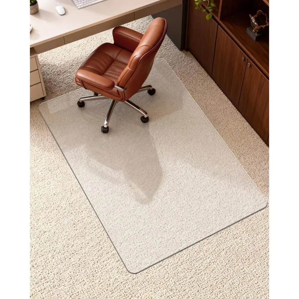 Hard rosted Oice Chair Mat or High Pile Carpet and Hardwood loor, 32" x 47.2" Anti-Slip Computer Rolling Chair Mat, Heavy Duty C
Hard rosted Oice Chair Mat or High Pile Carpet and Hardwood loor, 32" x 47.2" Anti-Slip Computer Rolling Chair Mat, Heavy Duty C