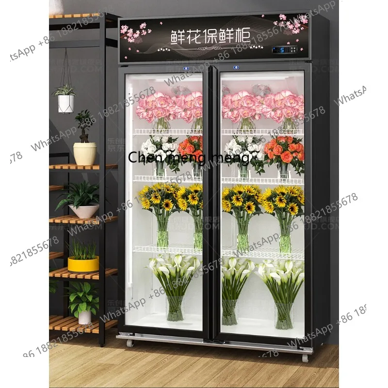 Flowers and fruits refrigerated and fresh-keeping air-cooled display cabinet shop display cabinet Double door refrigerator
Flowers and fruits refrigerated and fresh-keeping air-cooled display cabinet shop display cabinet Double door refrigerator